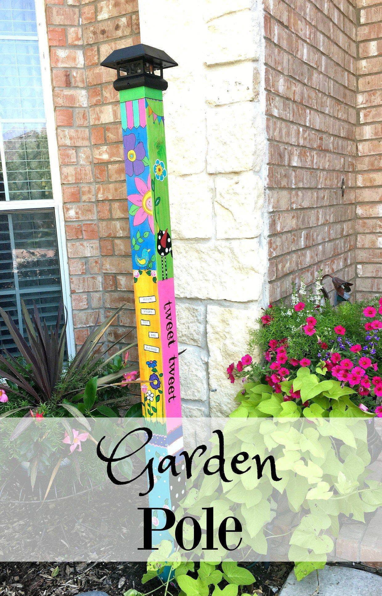 22 Garden Art Poles DIY Ideas You Should Look SharonSable