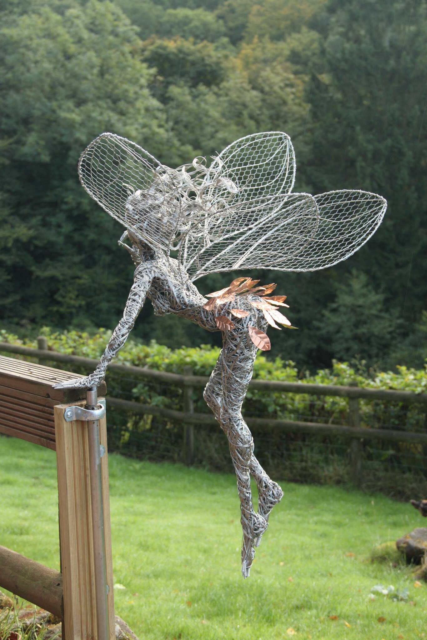 Junk Metal Sculptures Etsy Garden Art