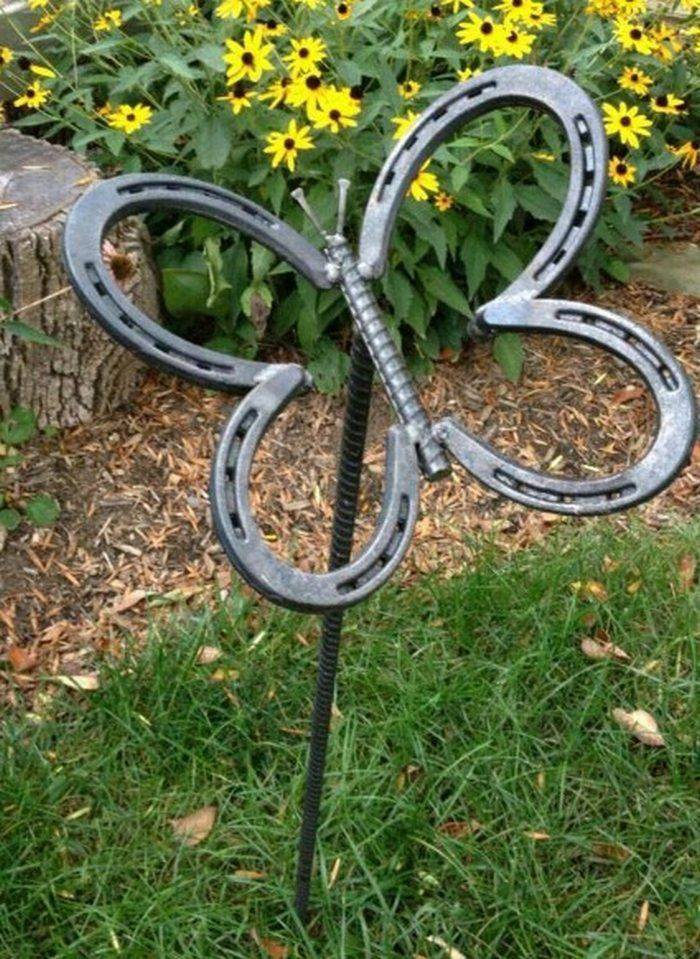 Repurposed Garden Art Ideas
