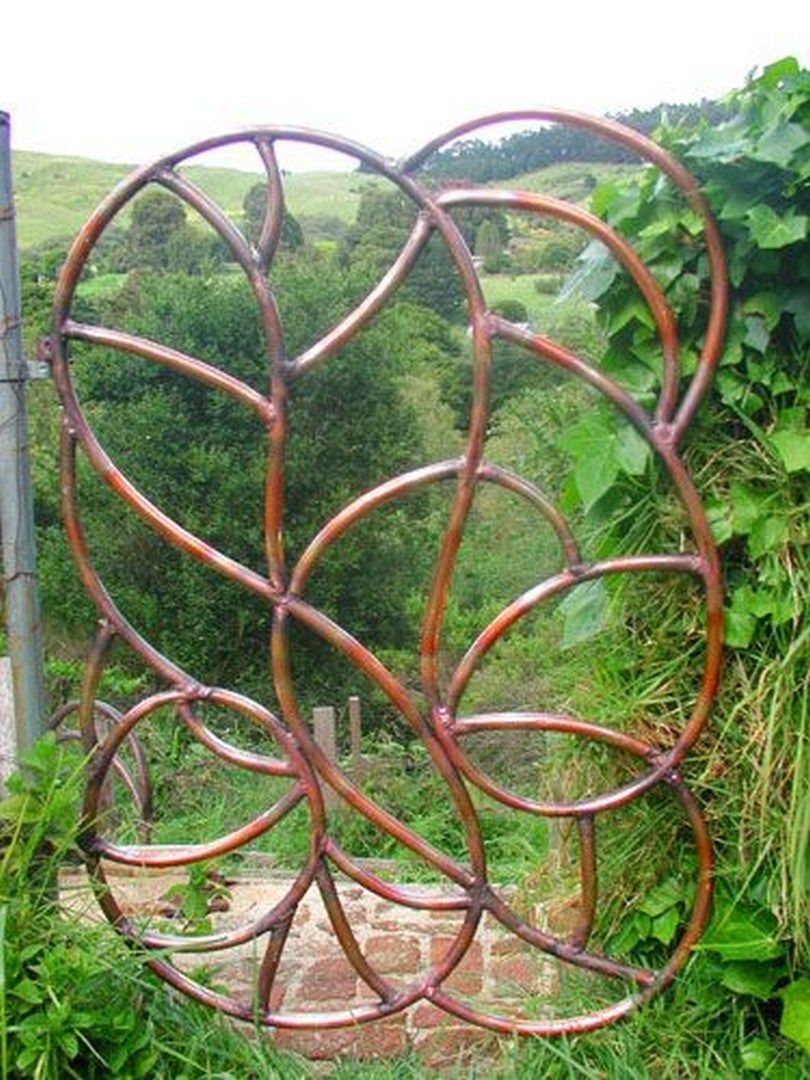 Diy Copper Garden Art Ideas