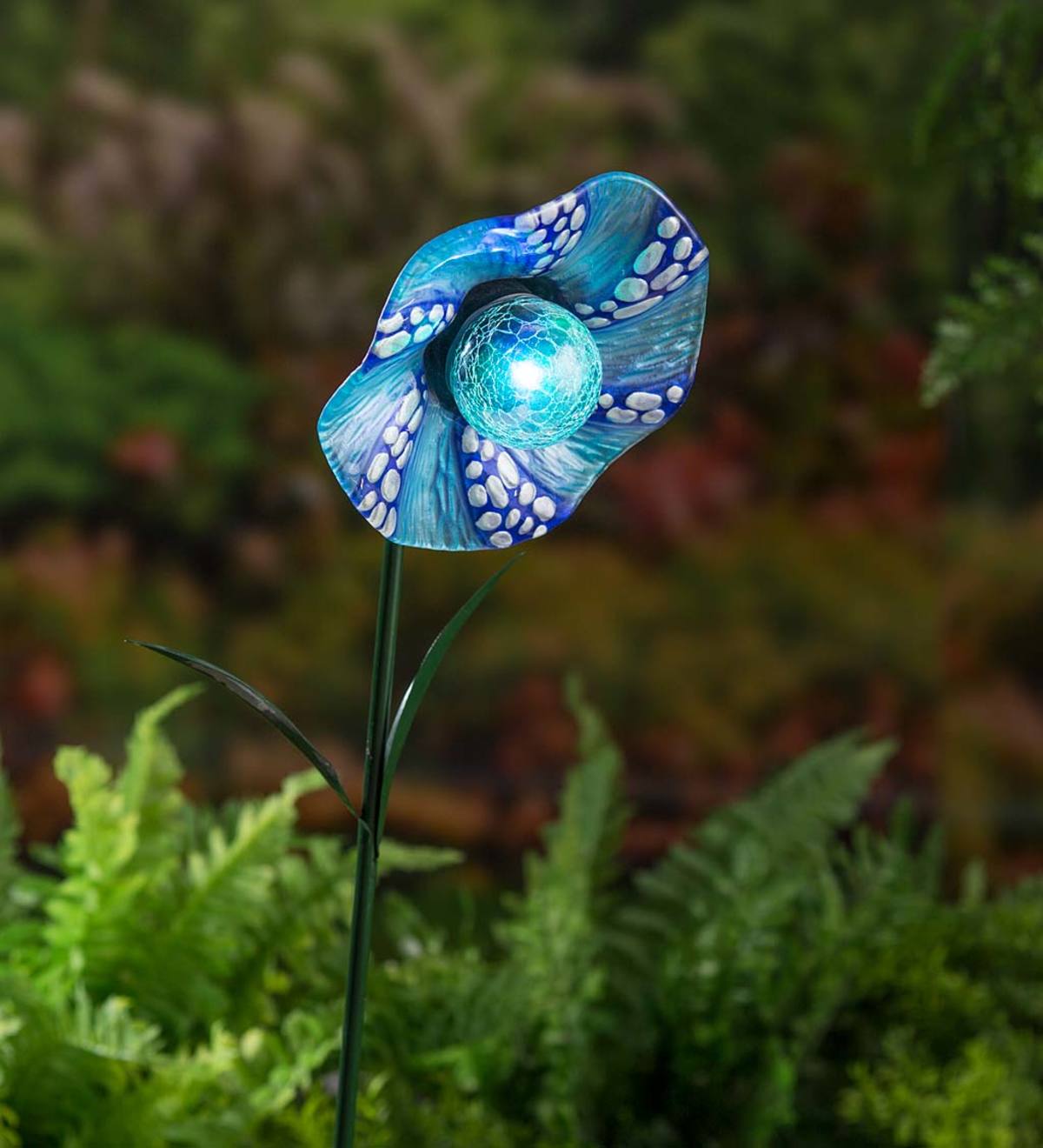20 Glass Flower Solar Garden Lights Ideas To Consider SharonSable