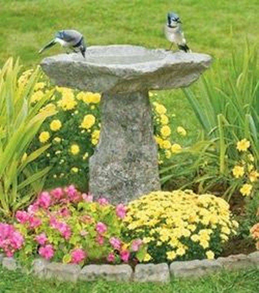 Cute Diy Bird Bath Ideas