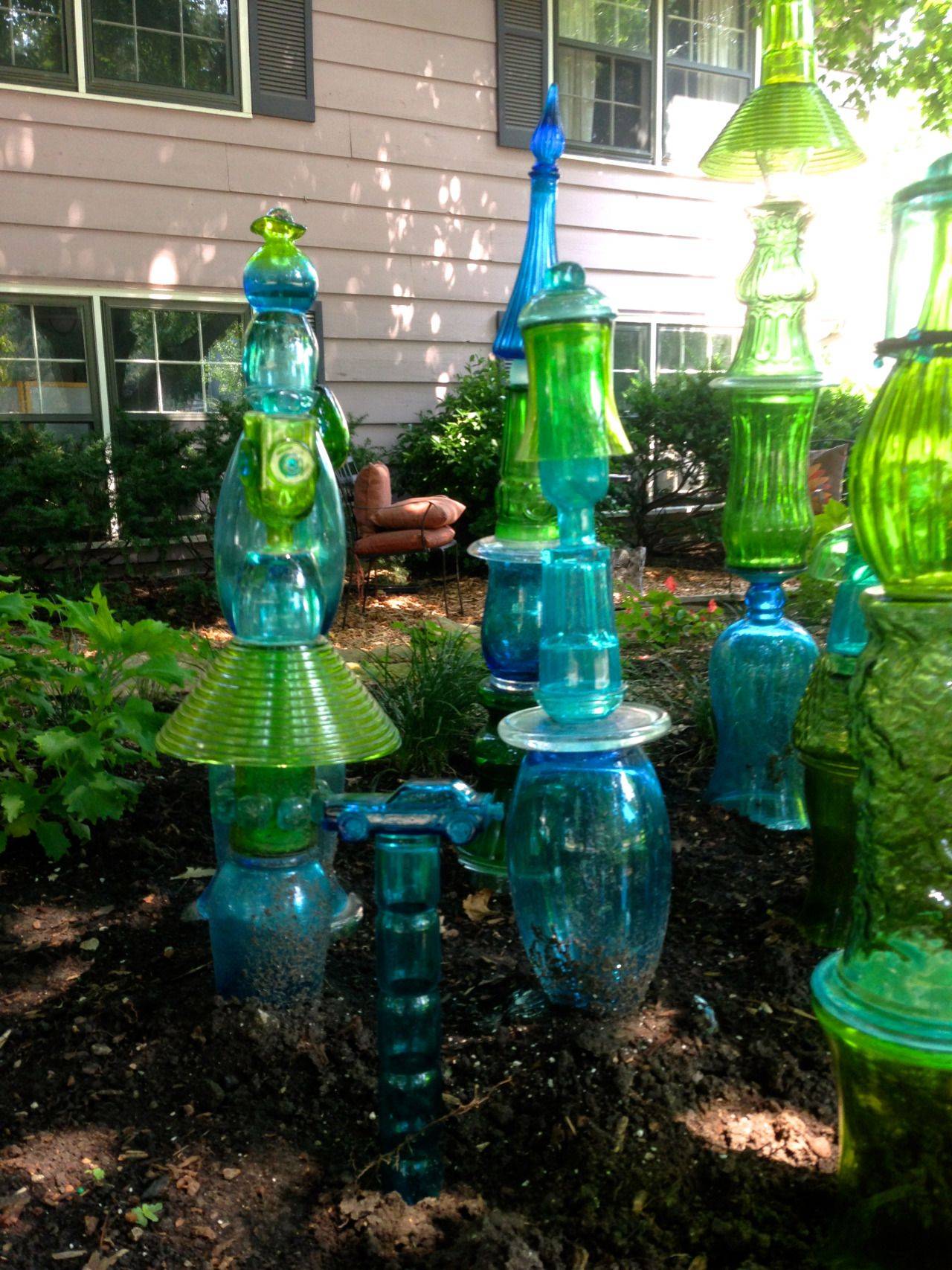Glass Garden Art