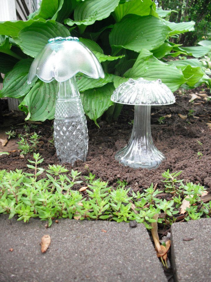 Glass Mushrooms