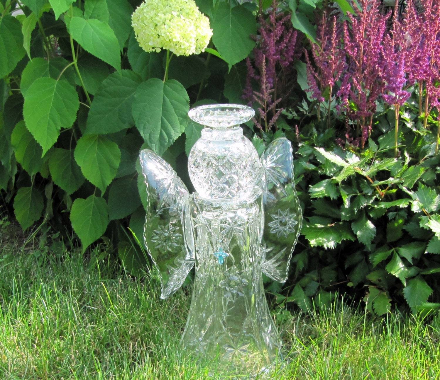 Glass Angel Sculpture