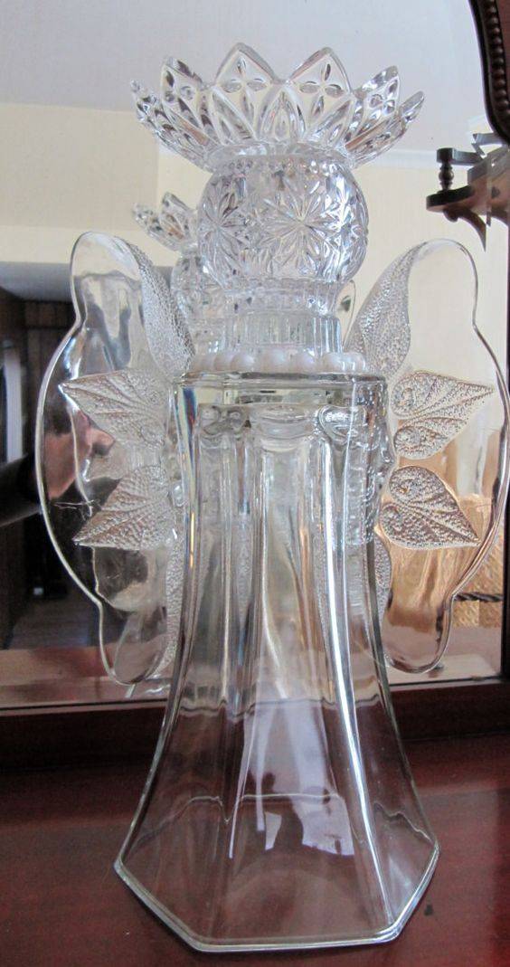 Recycled Glass Garden Art