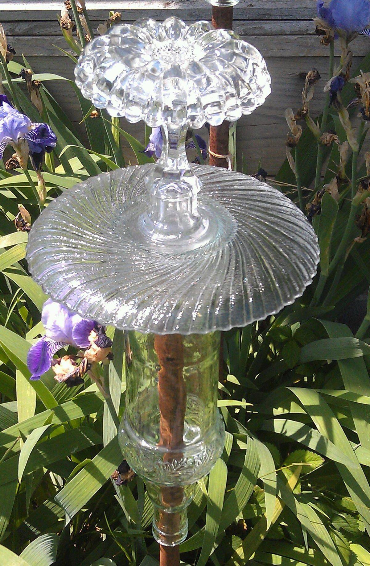 Amazing Glass Garden Ideas Garden Art Diy