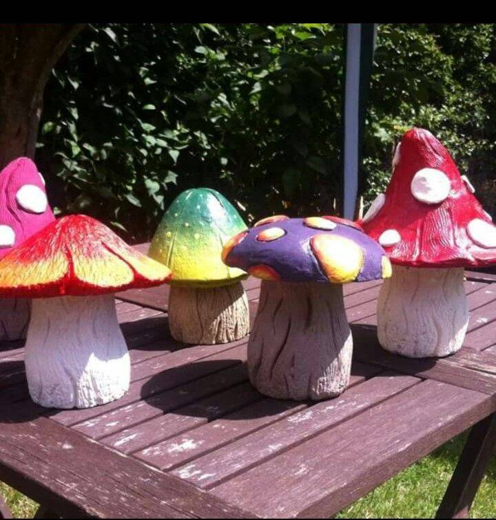 Fairy Garden Mushrooms