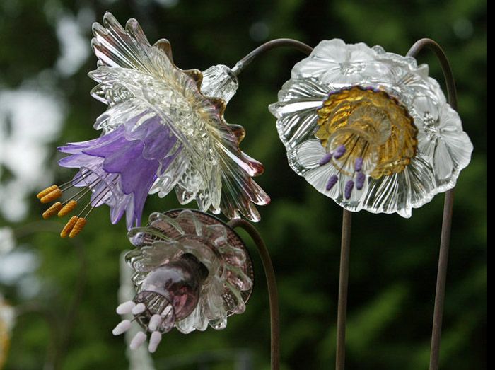 Urban Glass Garden Flowers