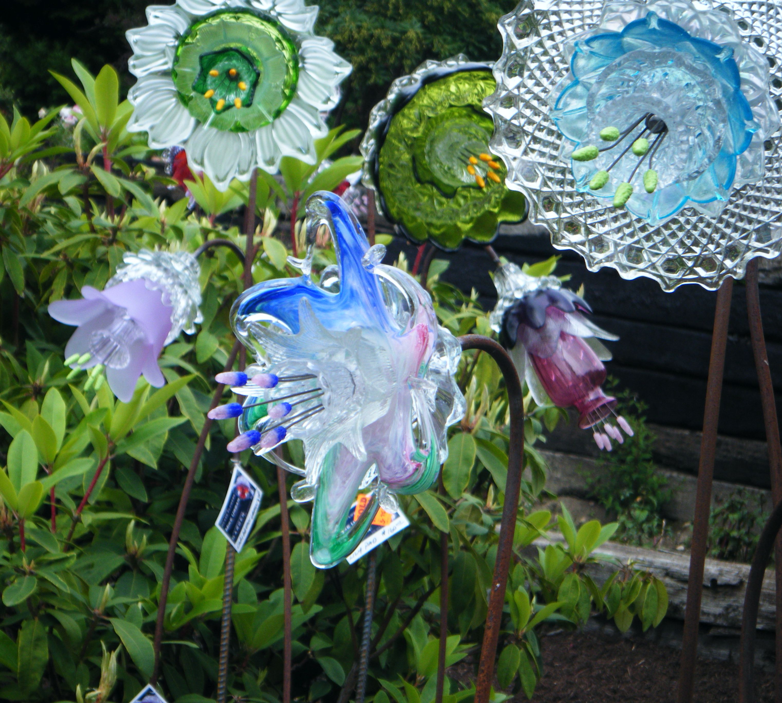 Urban Glass Garden Flowers