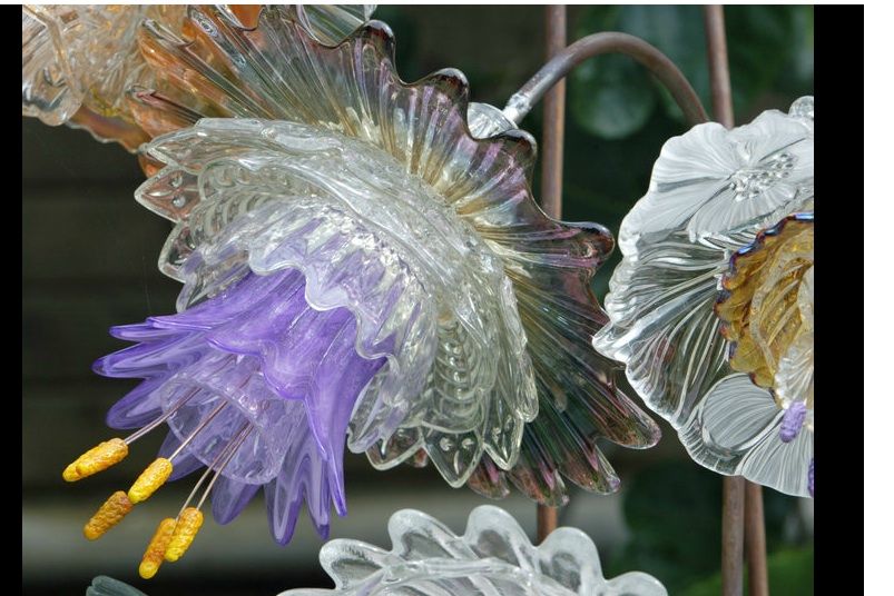 Not Ephemeral Glass Garden Flowers