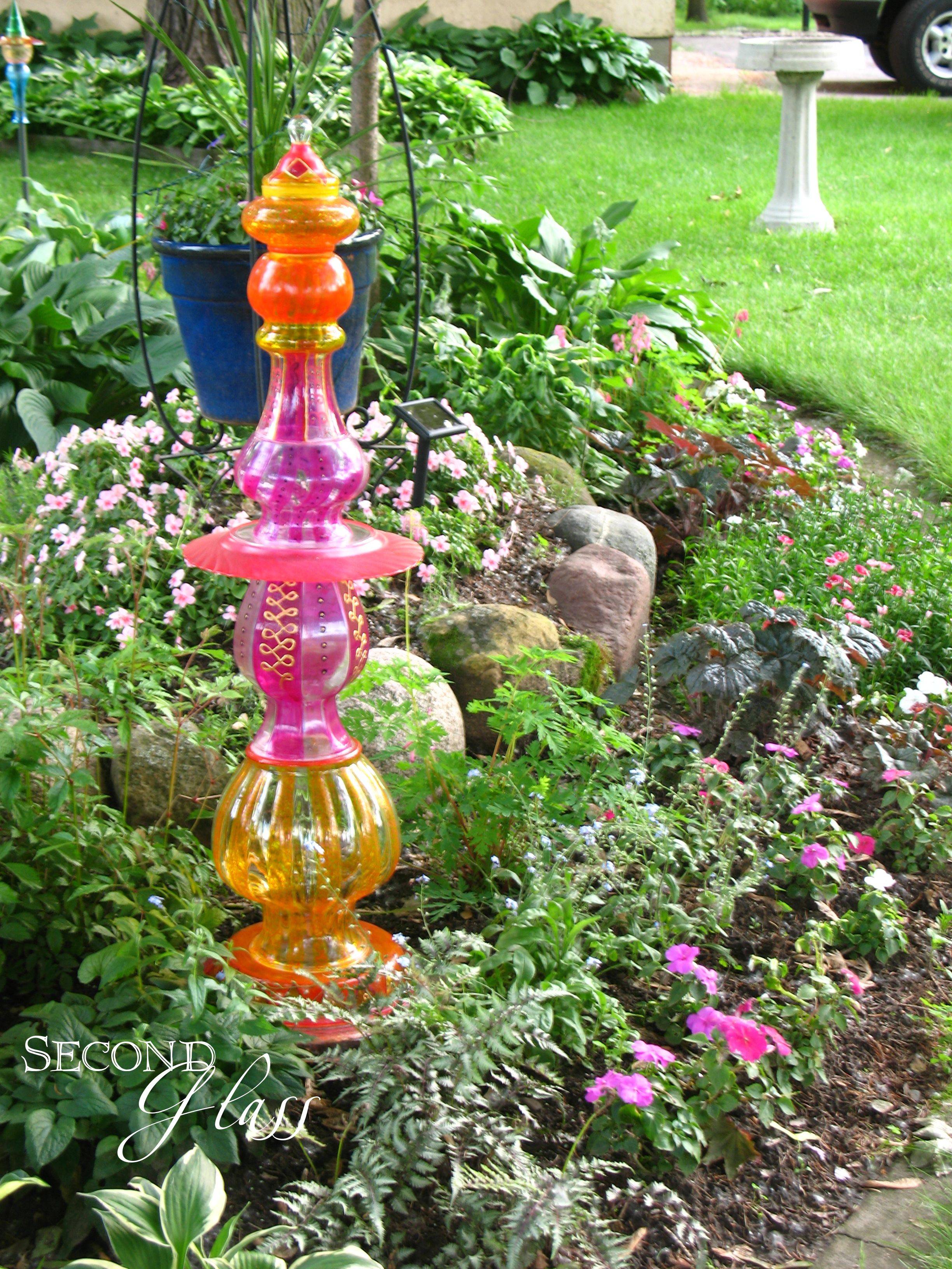 Lighted Glass Toad Garden Art Projects