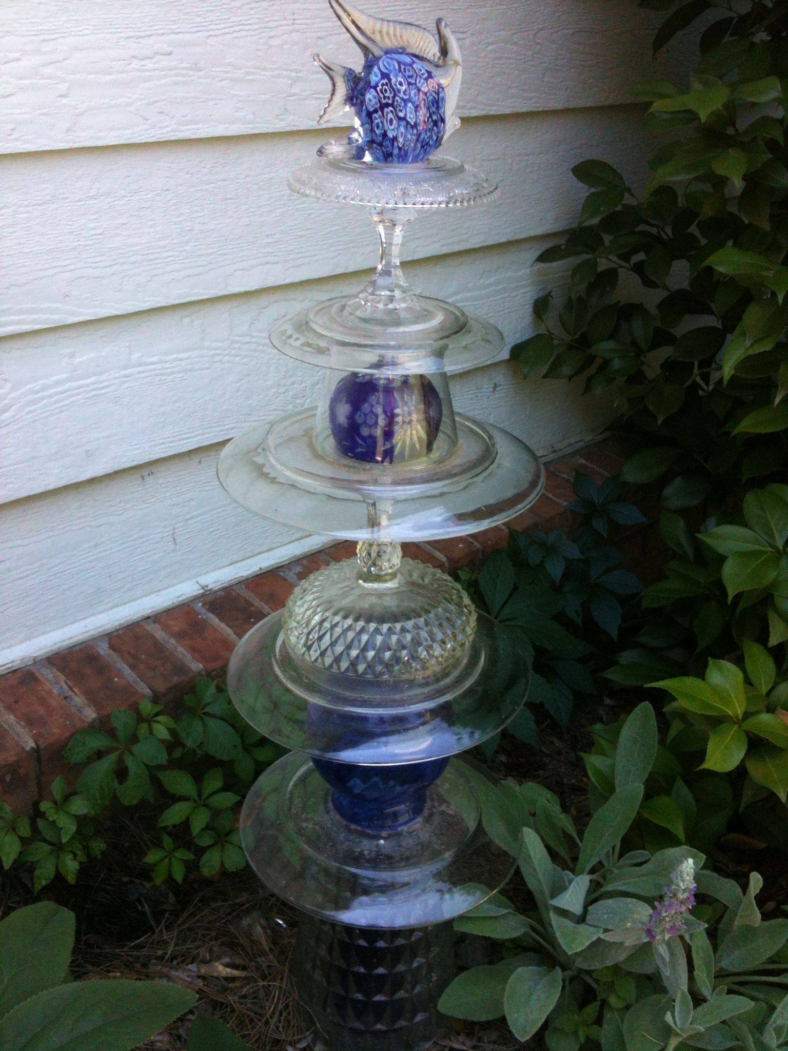 Desertmodernmetalsgmailcom Glass Garden Art