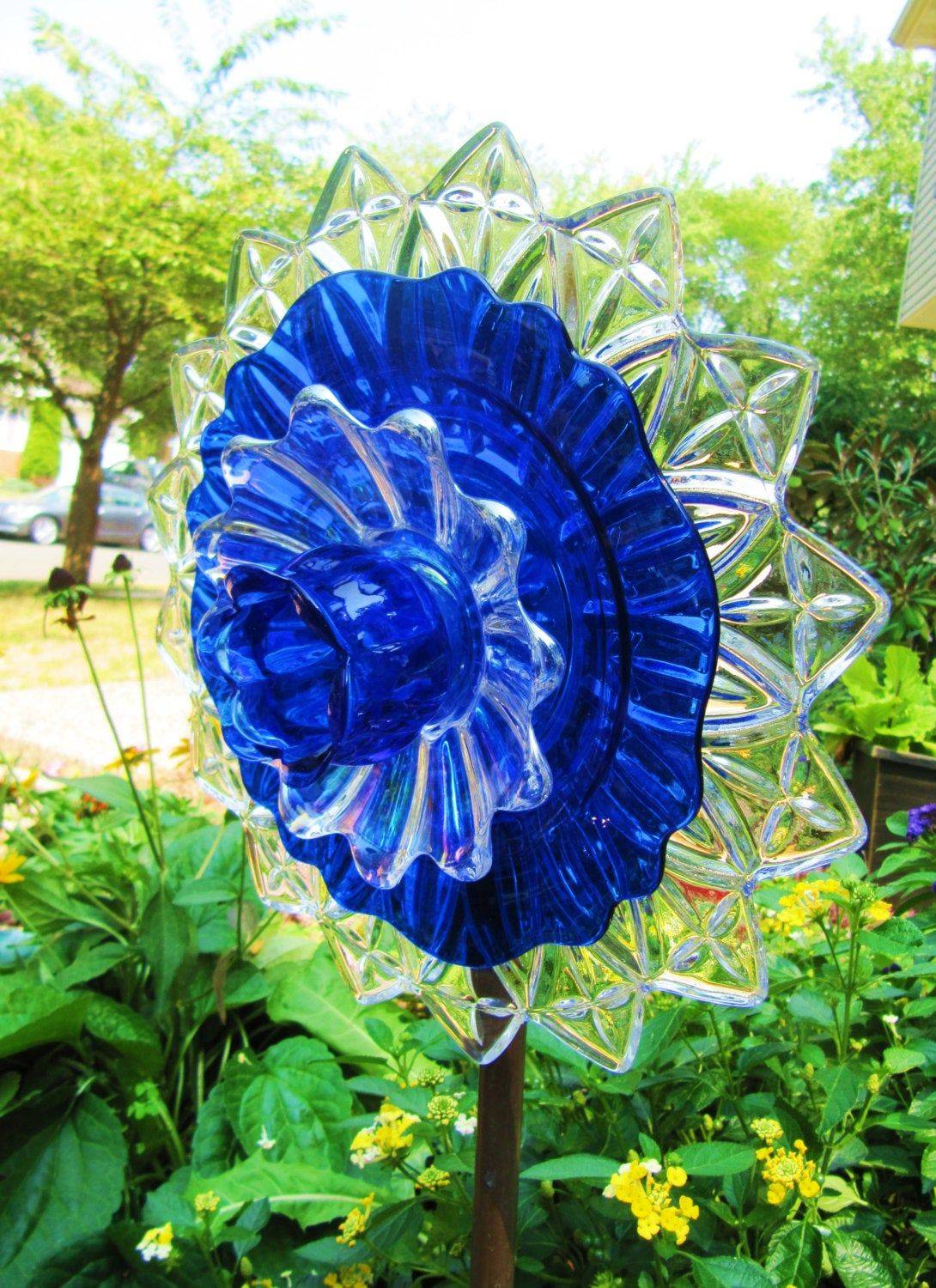 Glass Plate Flowers