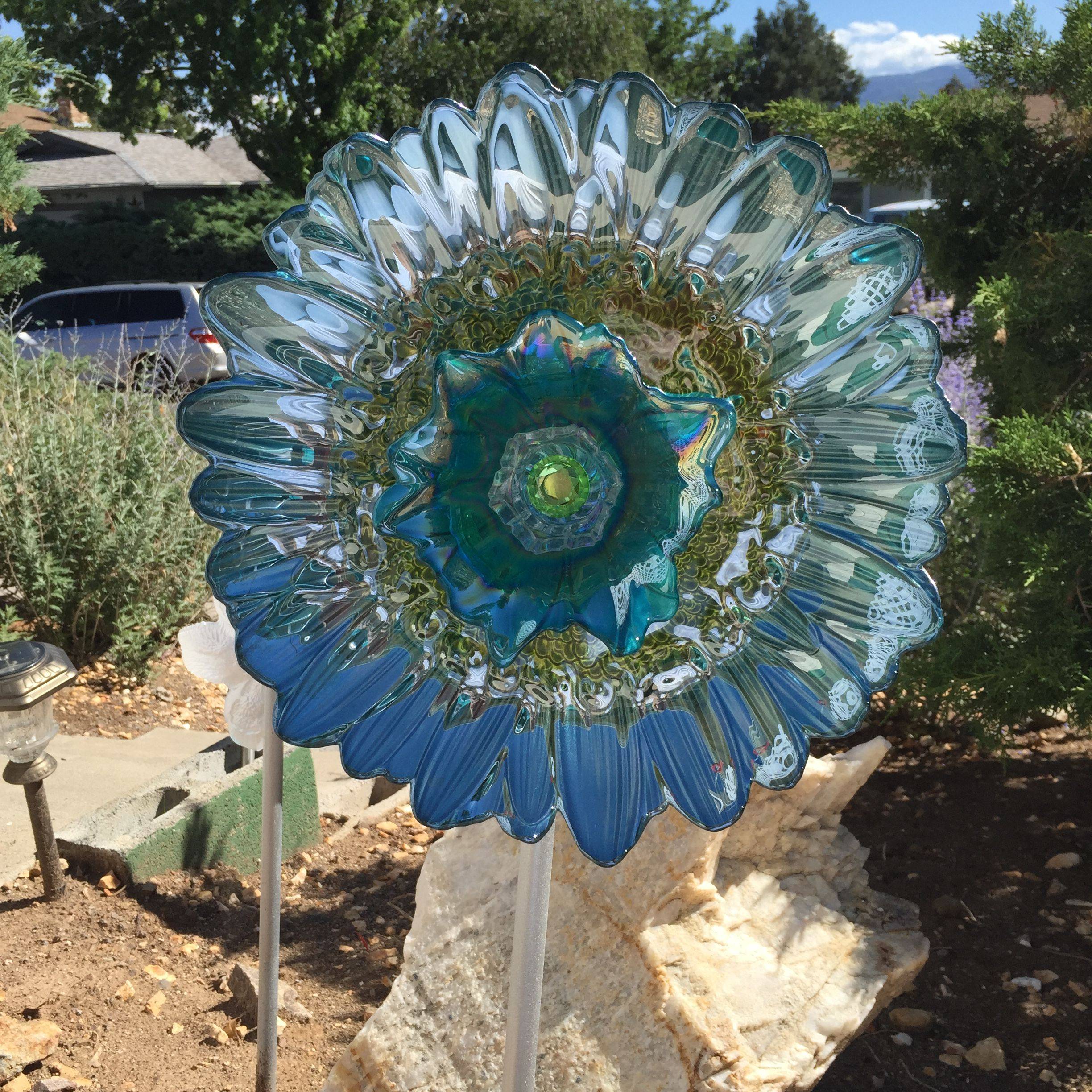 Glass Plate Flowers