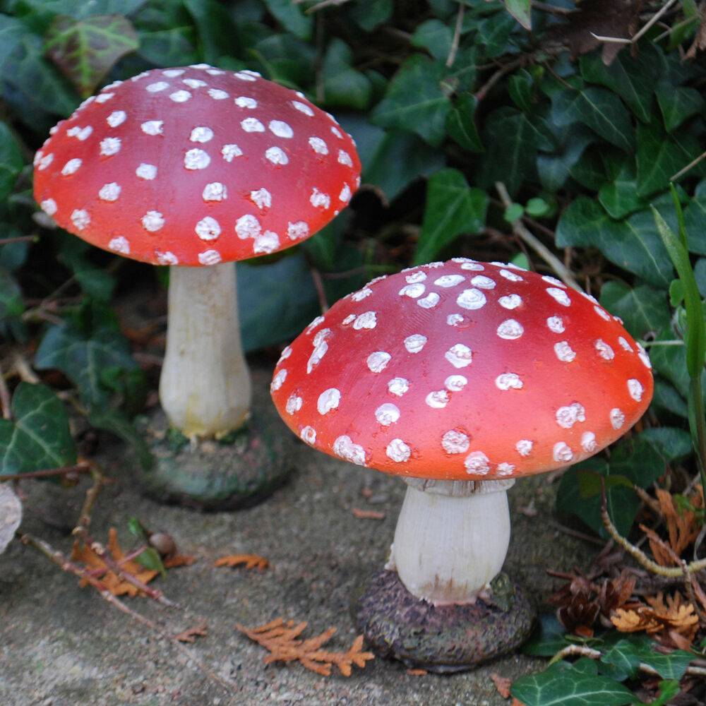Kawaii Mushroom House Crafts Fairy Garden Decorations Garden Ornaments