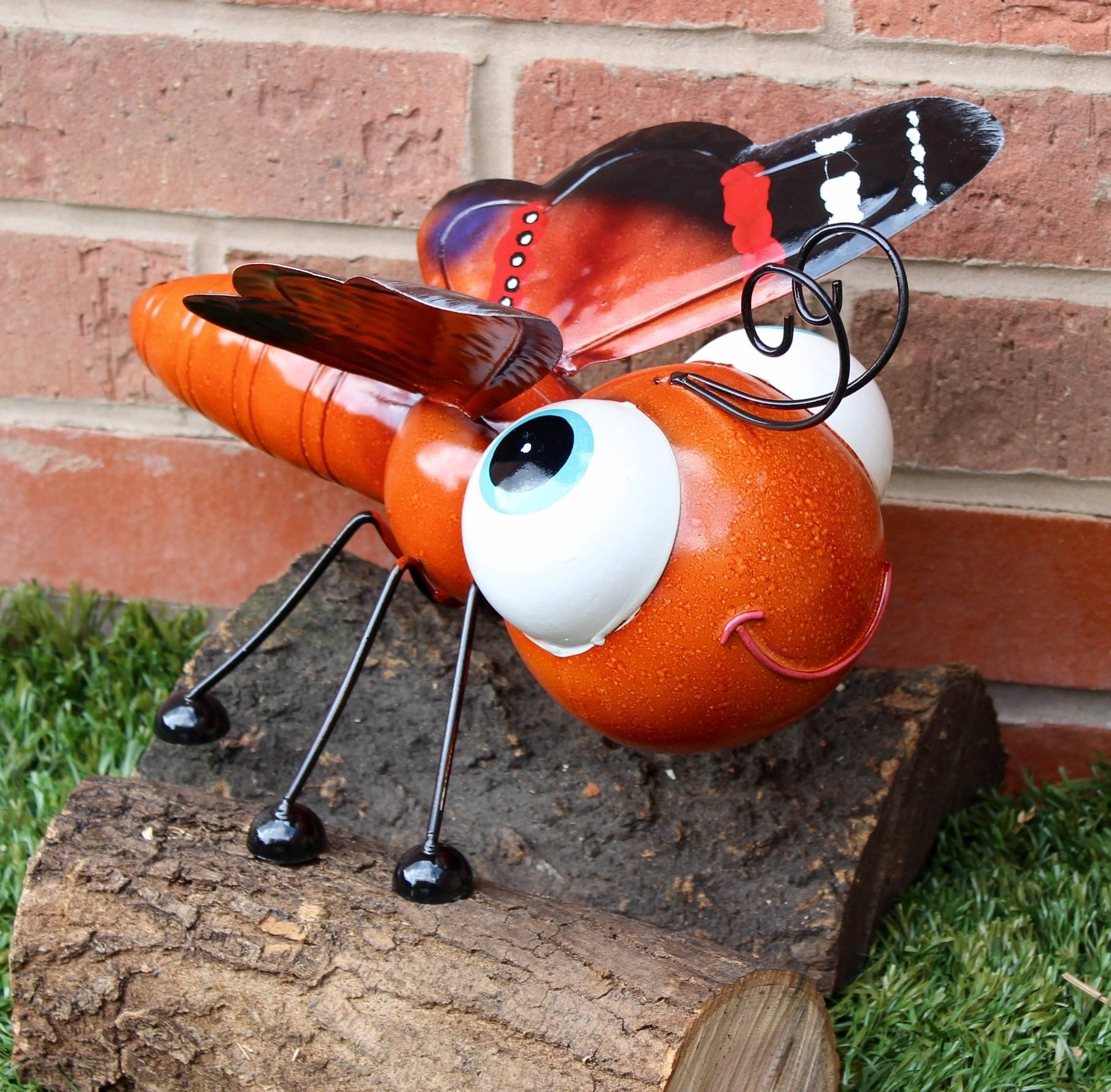 Butterflies Garden Decoration Multi Coloured Metal Outdoor Butterfly Xl