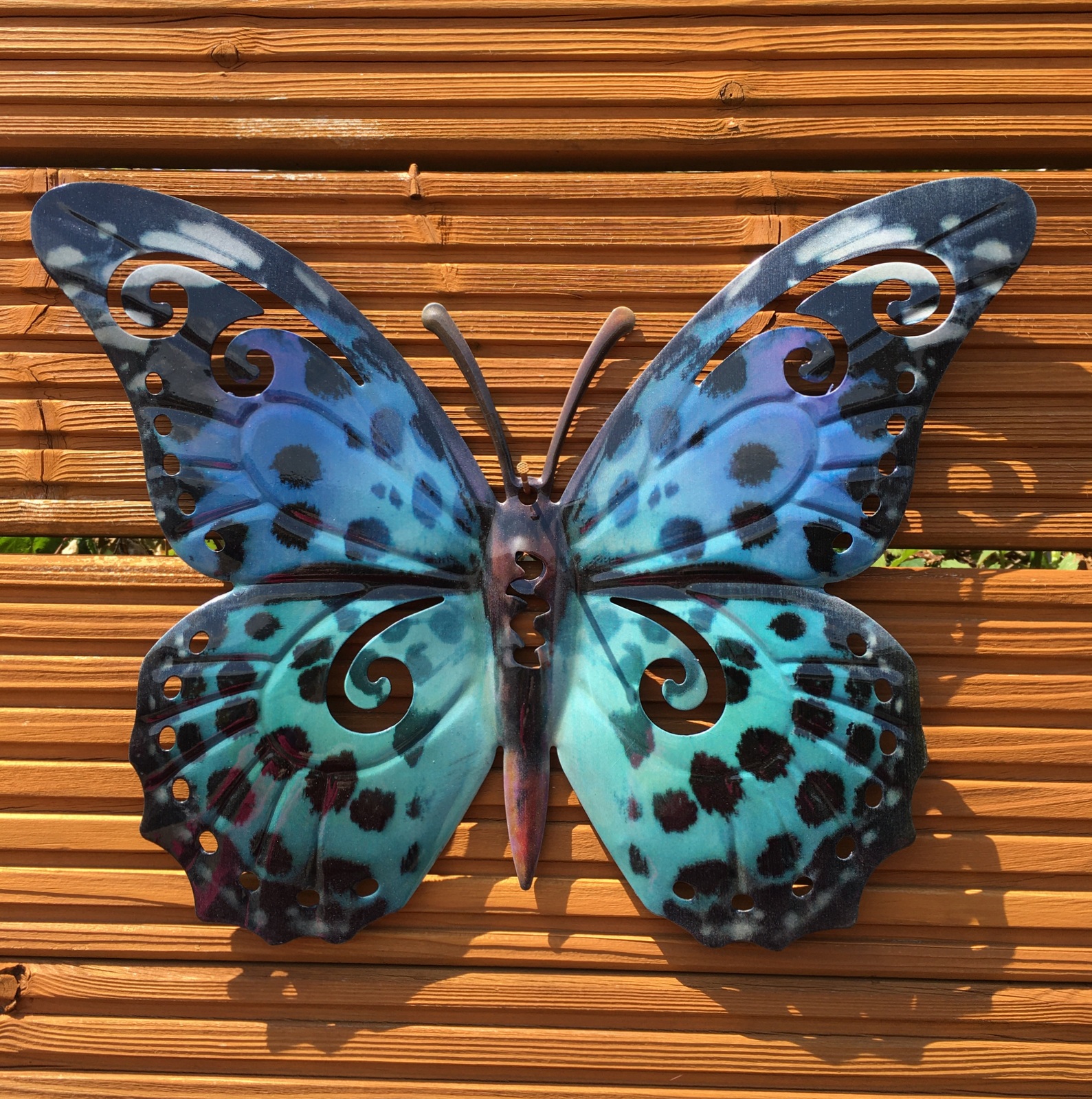 Large Metal Butterfly Garden Ornament