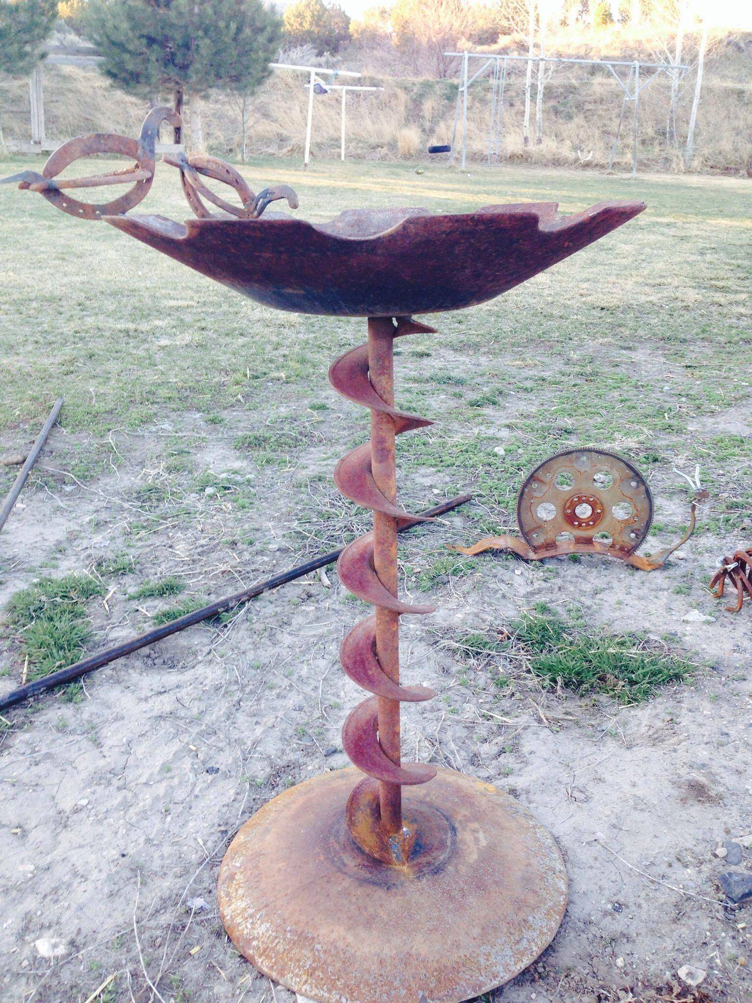 Mail Box Yard Art Junk Art Scrap Metal Art