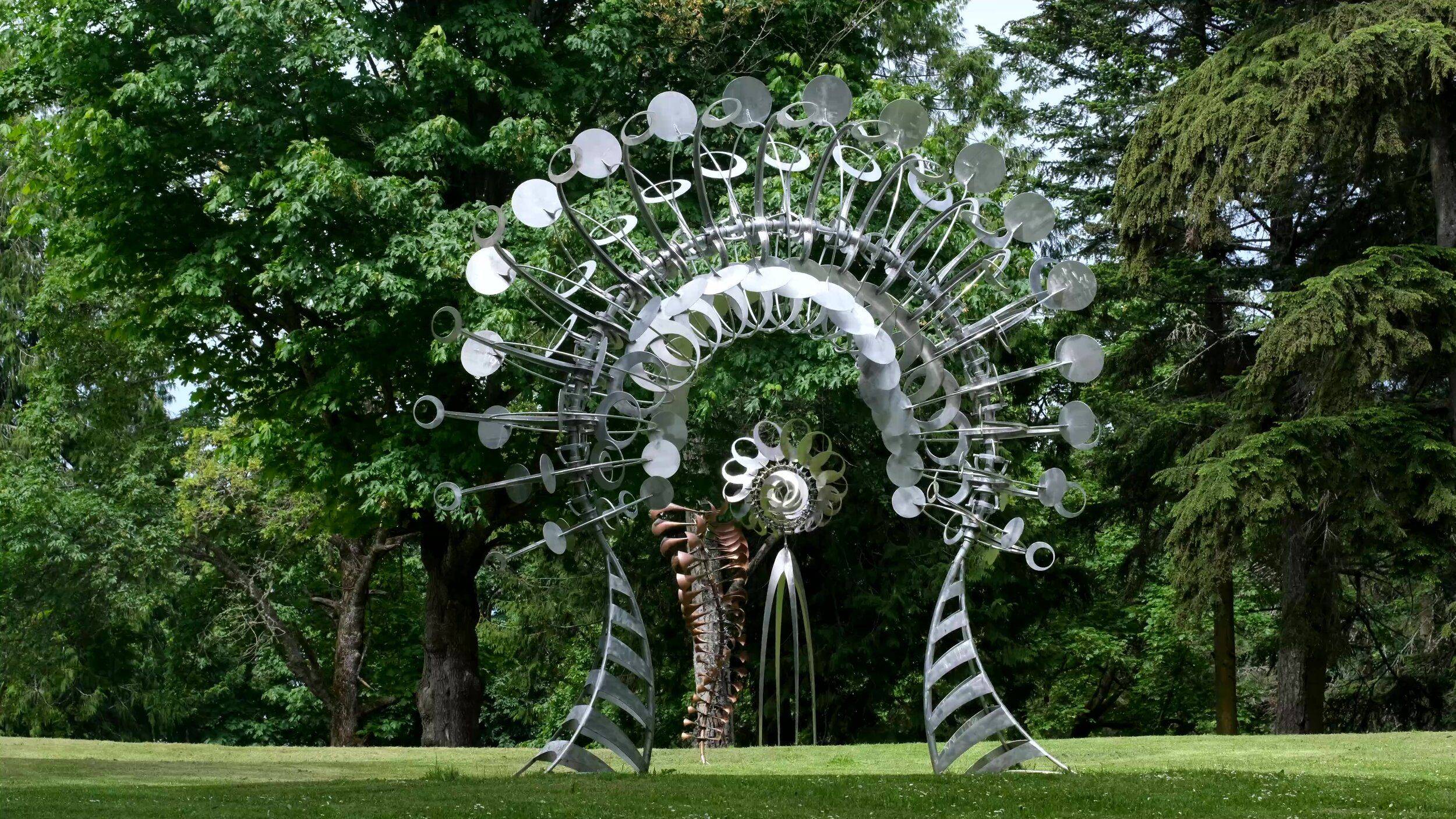 Exquisite Kinetic Wind Sculpture