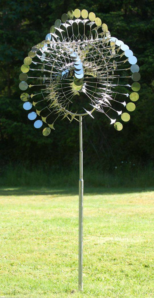 Kinetic Windmill Sculpture Kinetic Sculpture Sculpture Garden Yard
