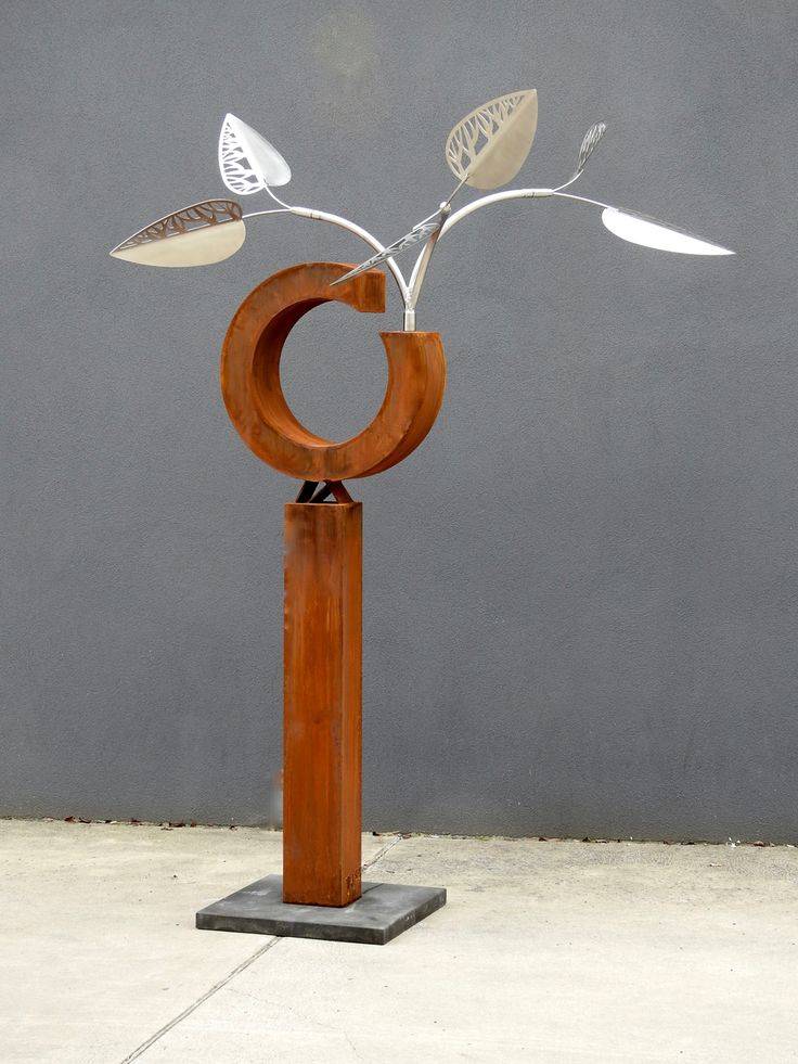 Large Outdoor Decoration Stainless Steel Tree Sculpture