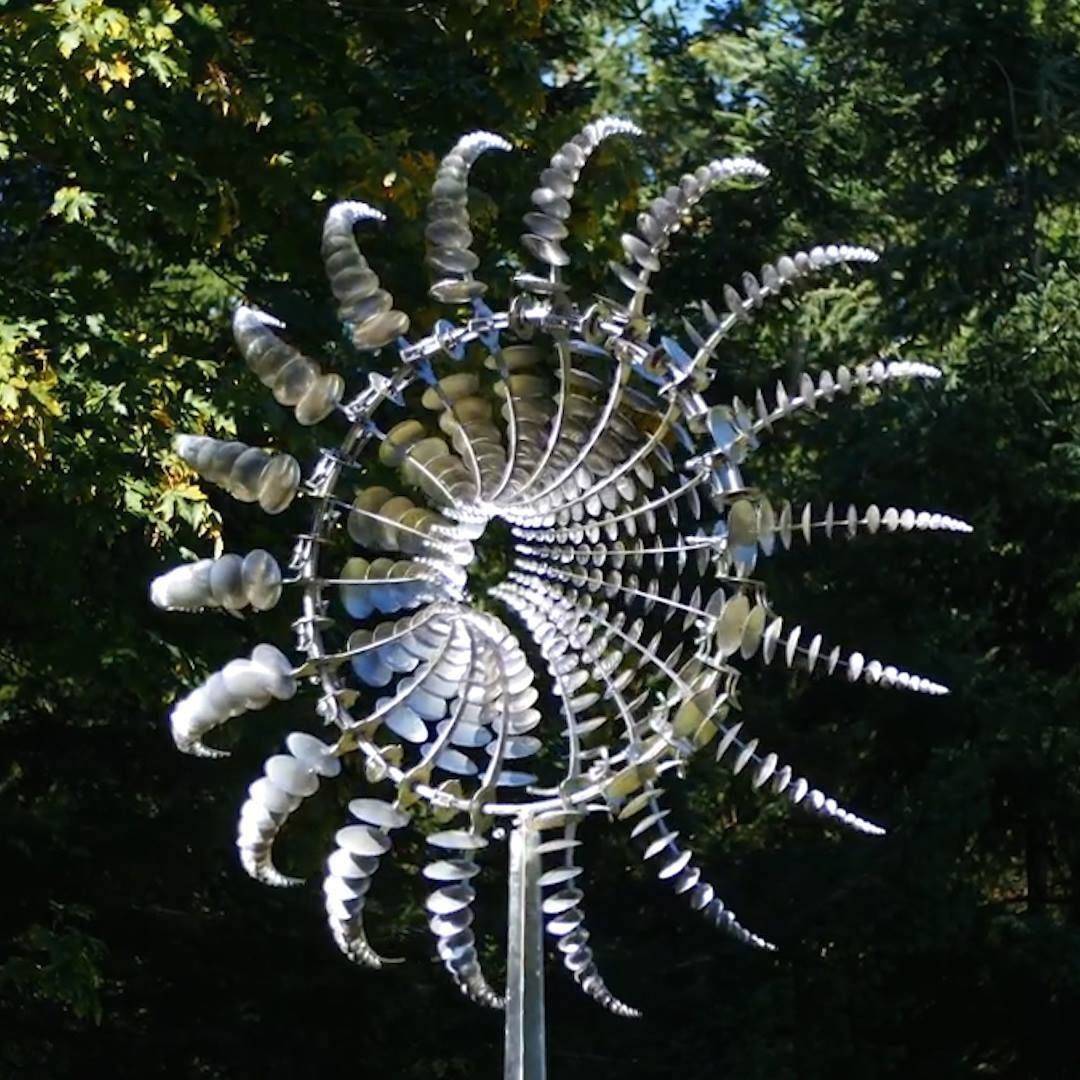 Waterfall Kinetic Wind Sculpture