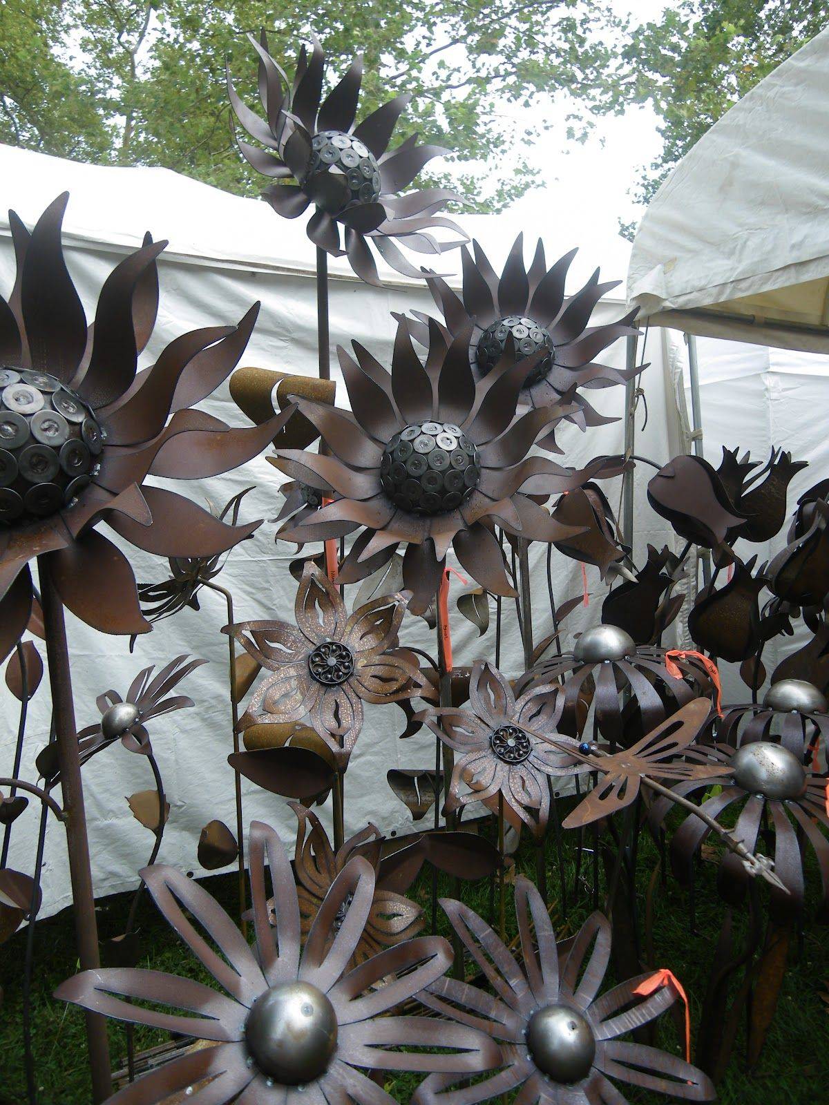 Fantastic Metal Garden Art Design Ideas