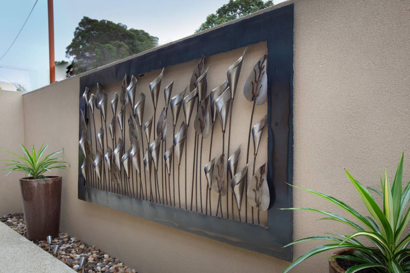 Outdoor Wall Sculpture Art