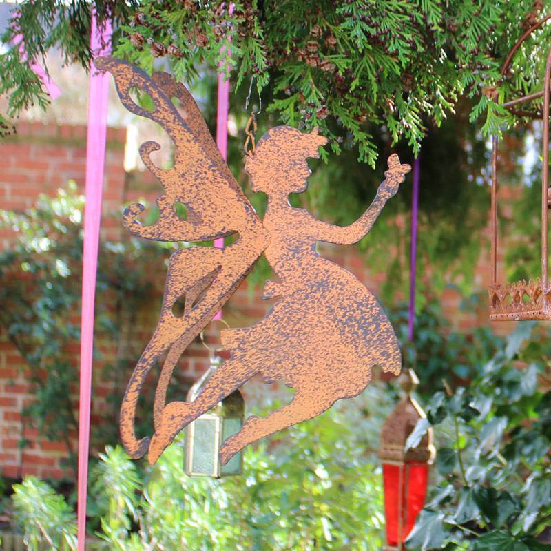Rusty Metal Trellis Screen Panel Metal Garden Ornaments