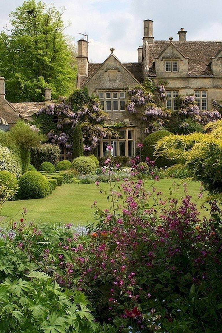 Beautiful Front Yard Cottage Garden Landscaping Ideas Homixover