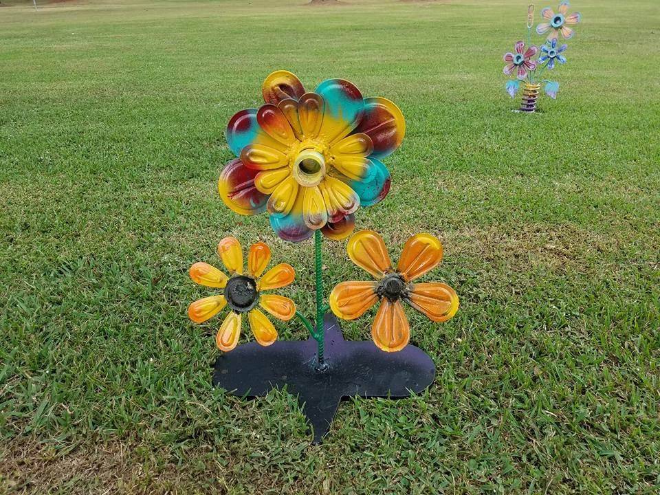 Copper Garden Artmetal Sculpturecopper Bloomcopper