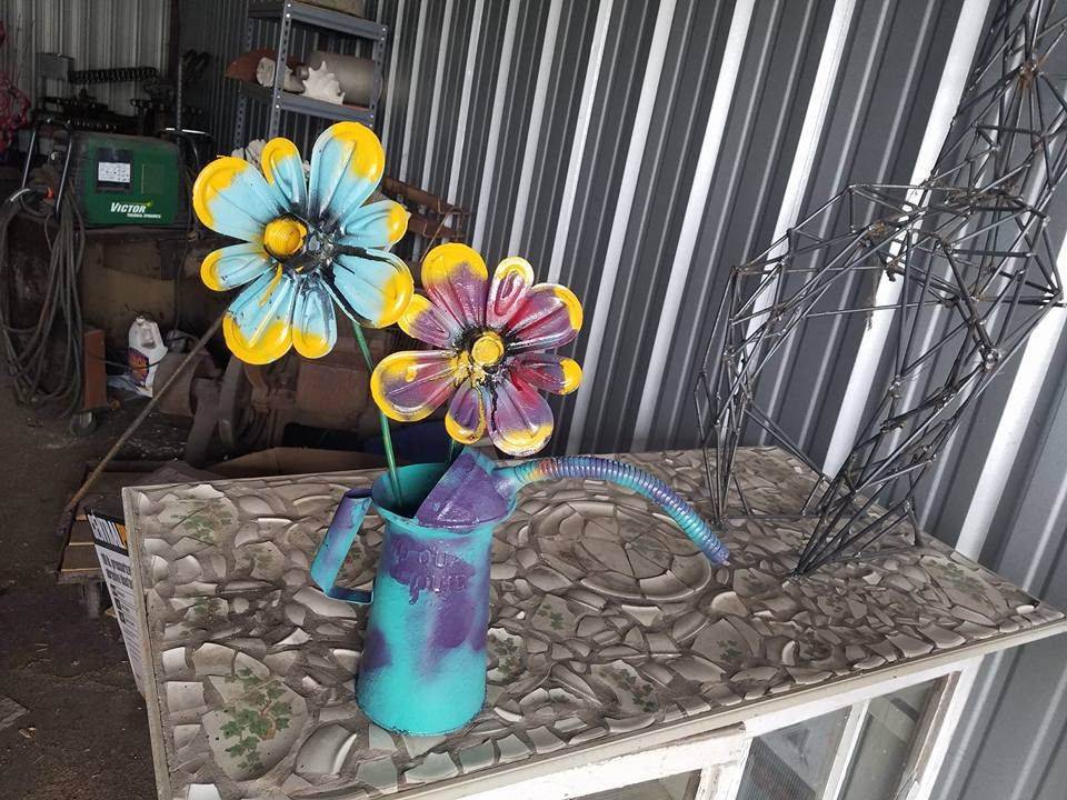 Salvaged Recycled Repurposed Garden