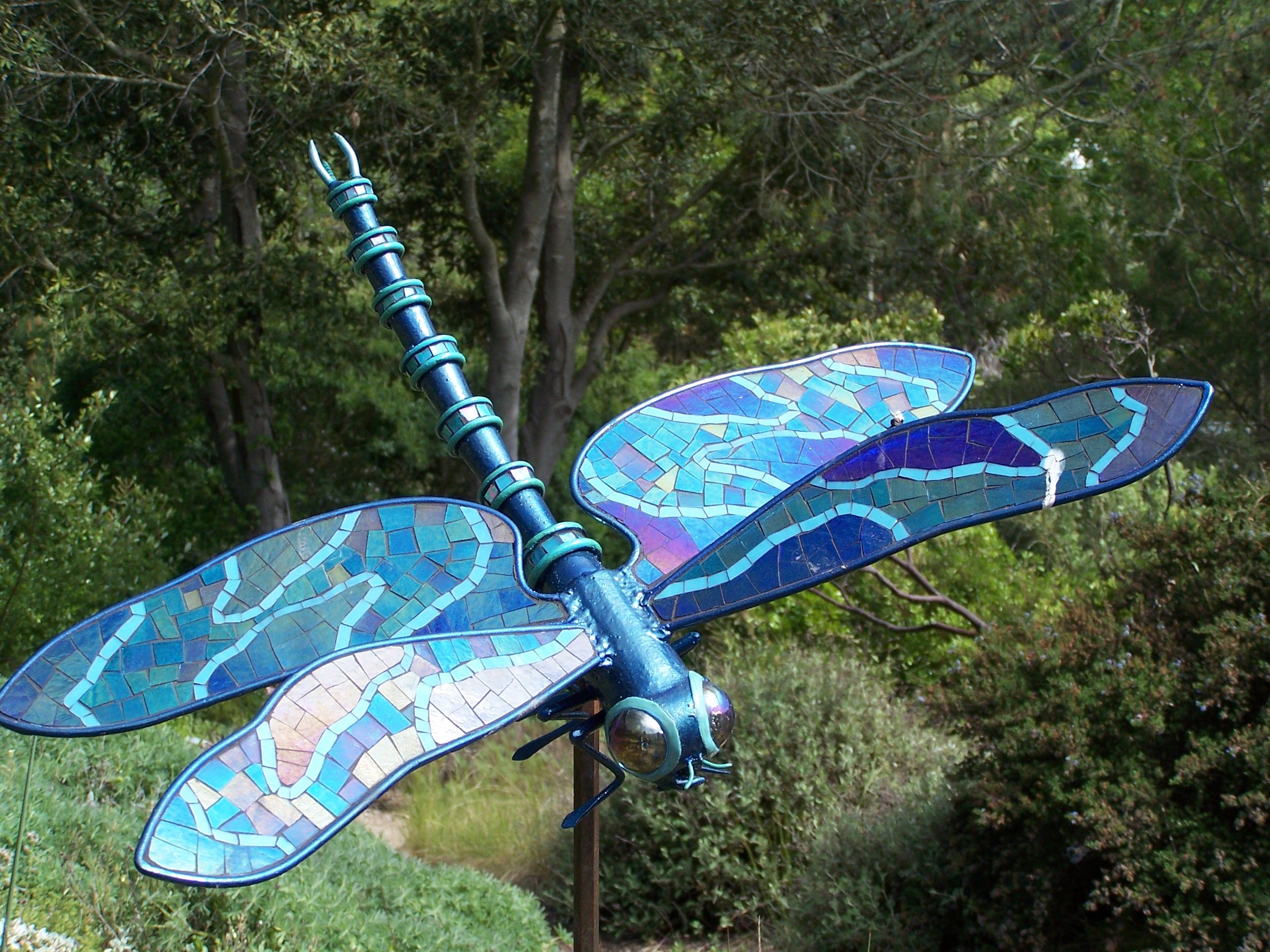 Dragonfly Yard Art