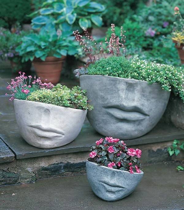 Concrete Cement Diy Projects Garden Crafts