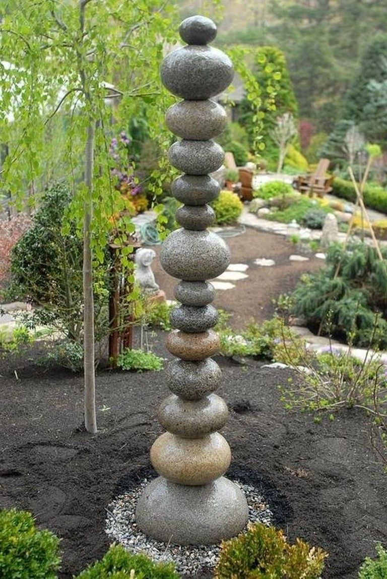 Stone Sculpture Garden Art