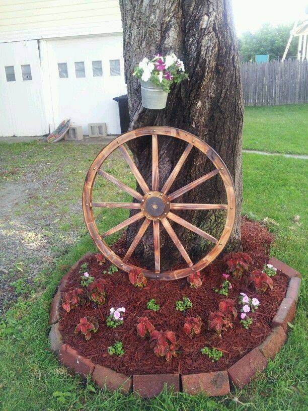 Old Wagon Wheels