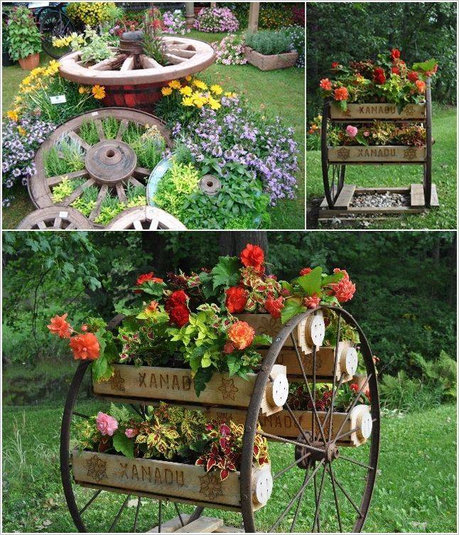 Old Wagon Wheels