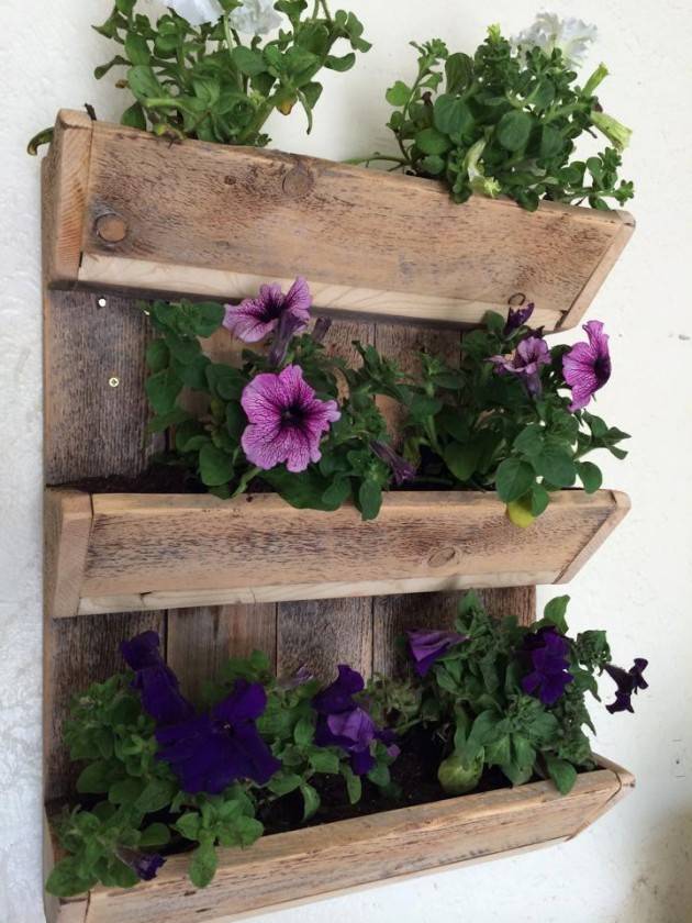 Upcycled Wooden Pallet Garden Art