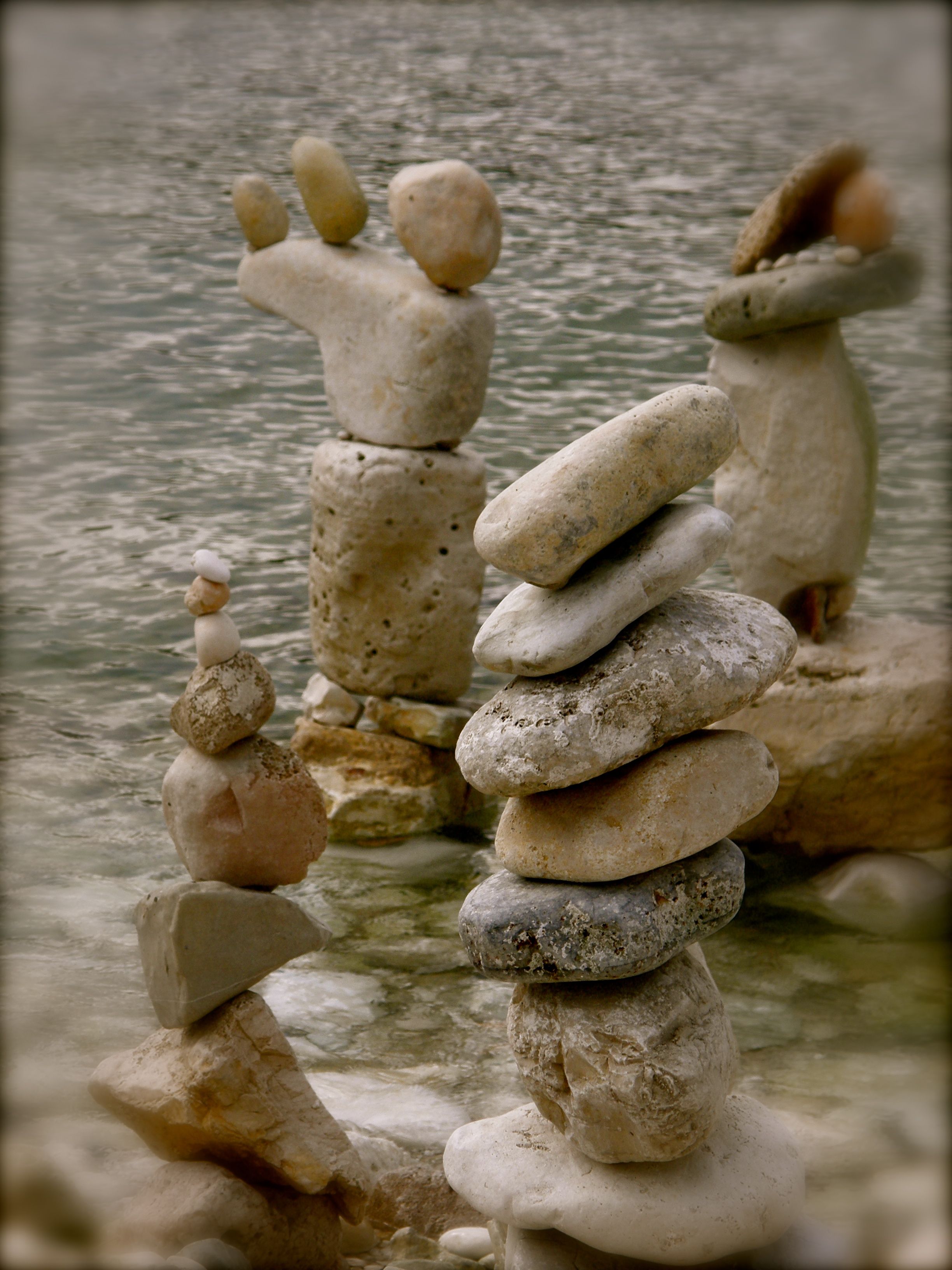 Stone Rock Art Garden Zen