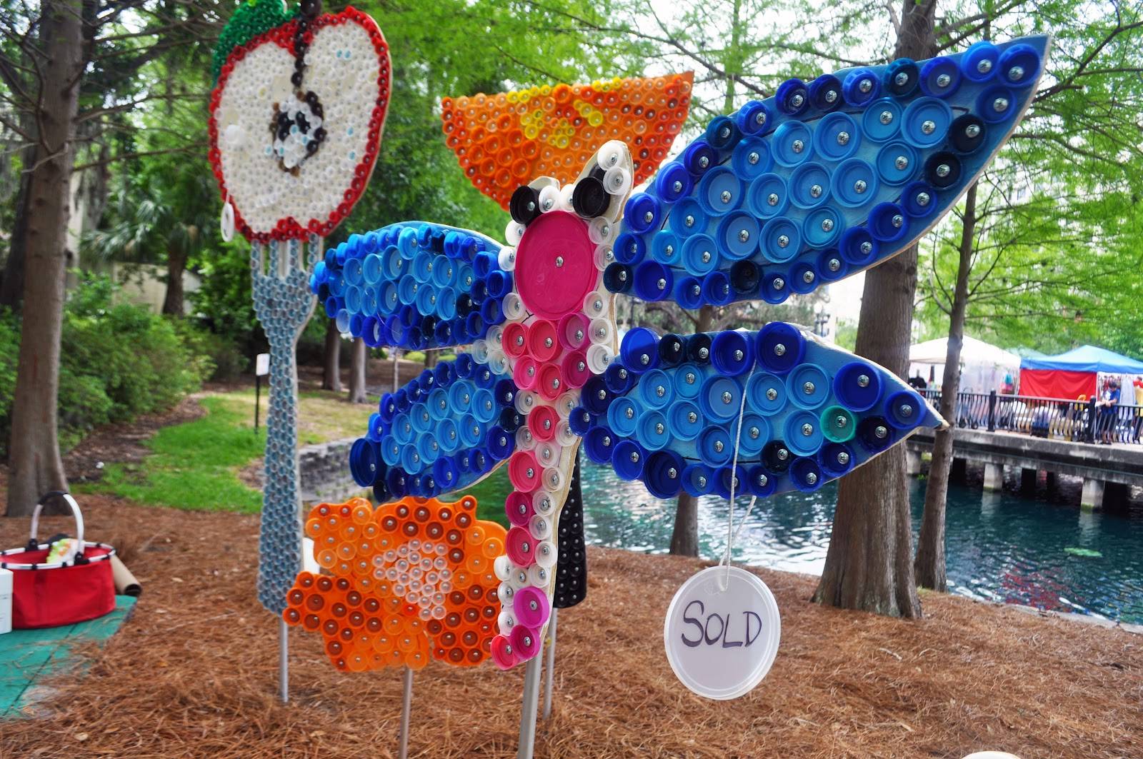 Bottle Cap Art Ideas