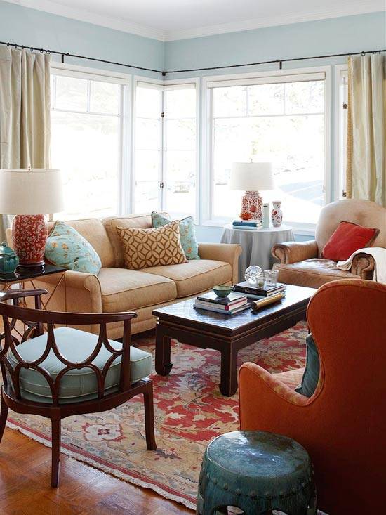 Better Homes And Gardens Design A Room Pink Living Room