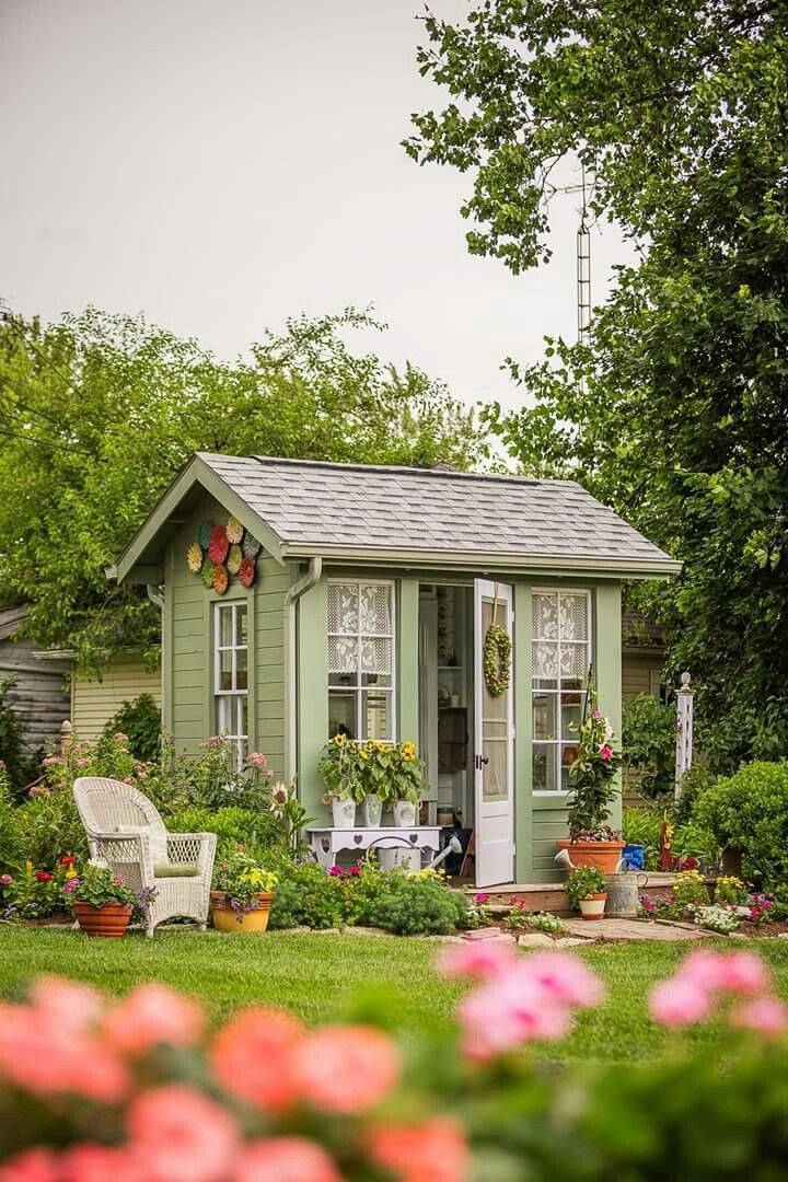 Cottage Garden Shed Ideas