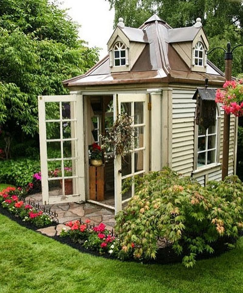Absolutely Enchanting Garden Shed Hideaways