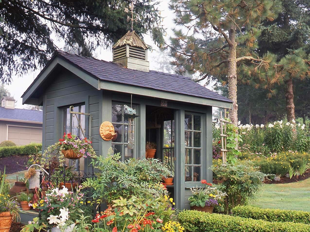 Adorable Potting Shed
