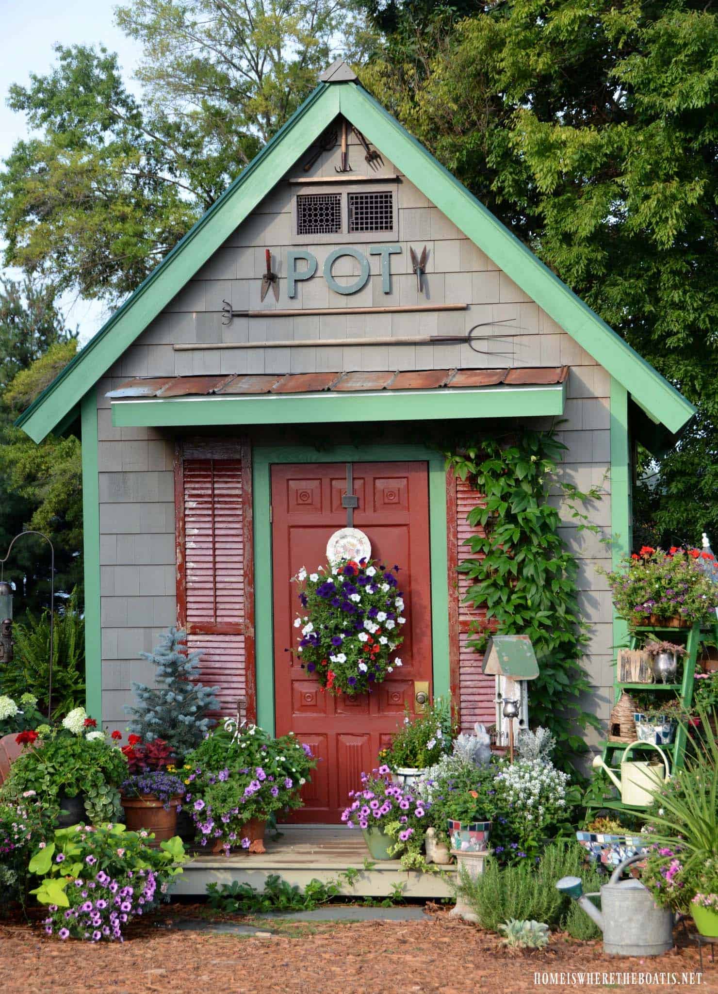 Awesome Potting Shed Transformation Designs