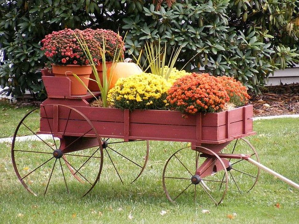 Our Old Wagon Planter