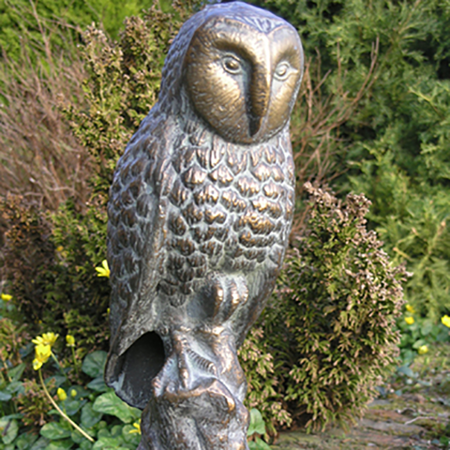 Barn Owl Resin Garden Ornament Gardenless Uk Shop