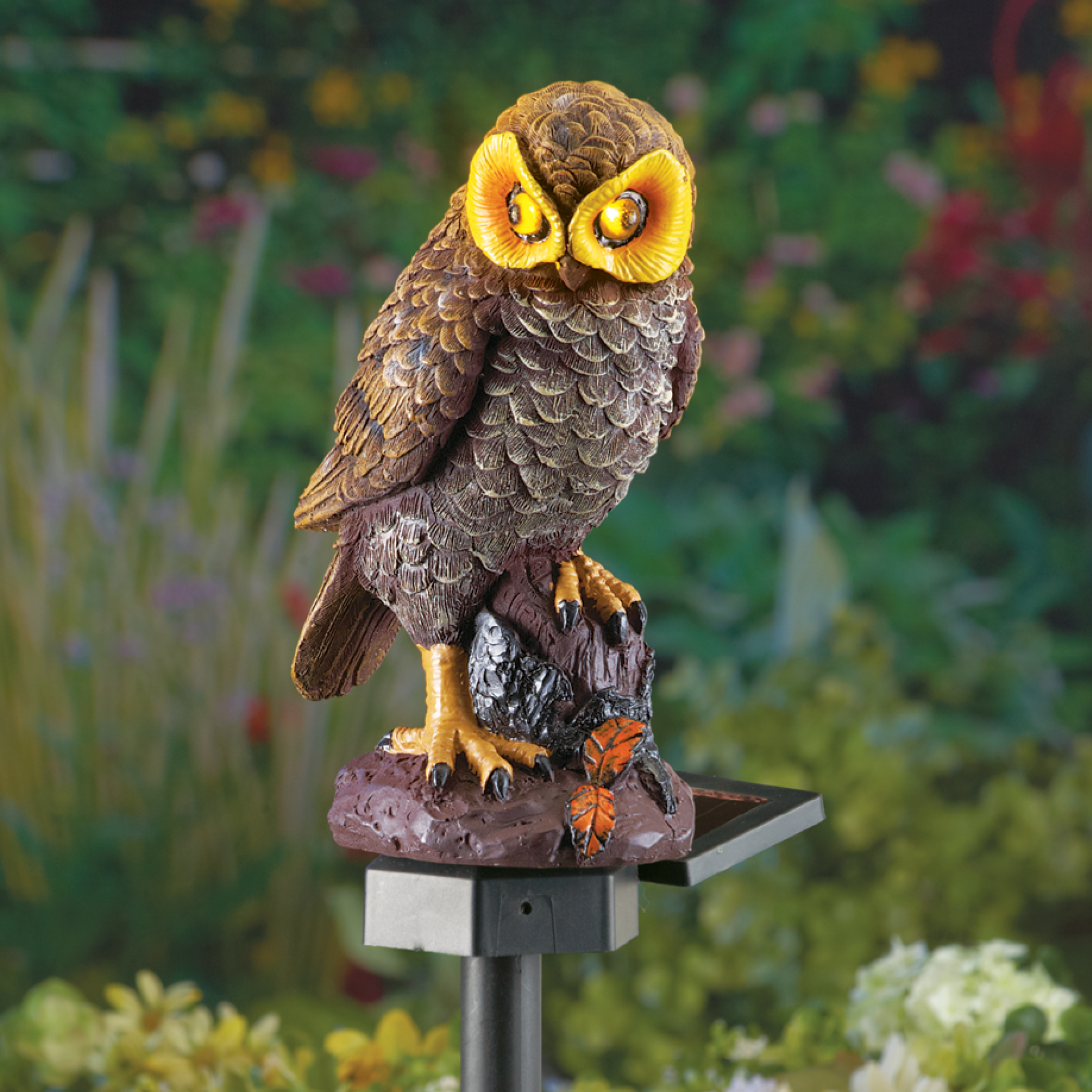 Gardening Animal Owls Figurines Decorations