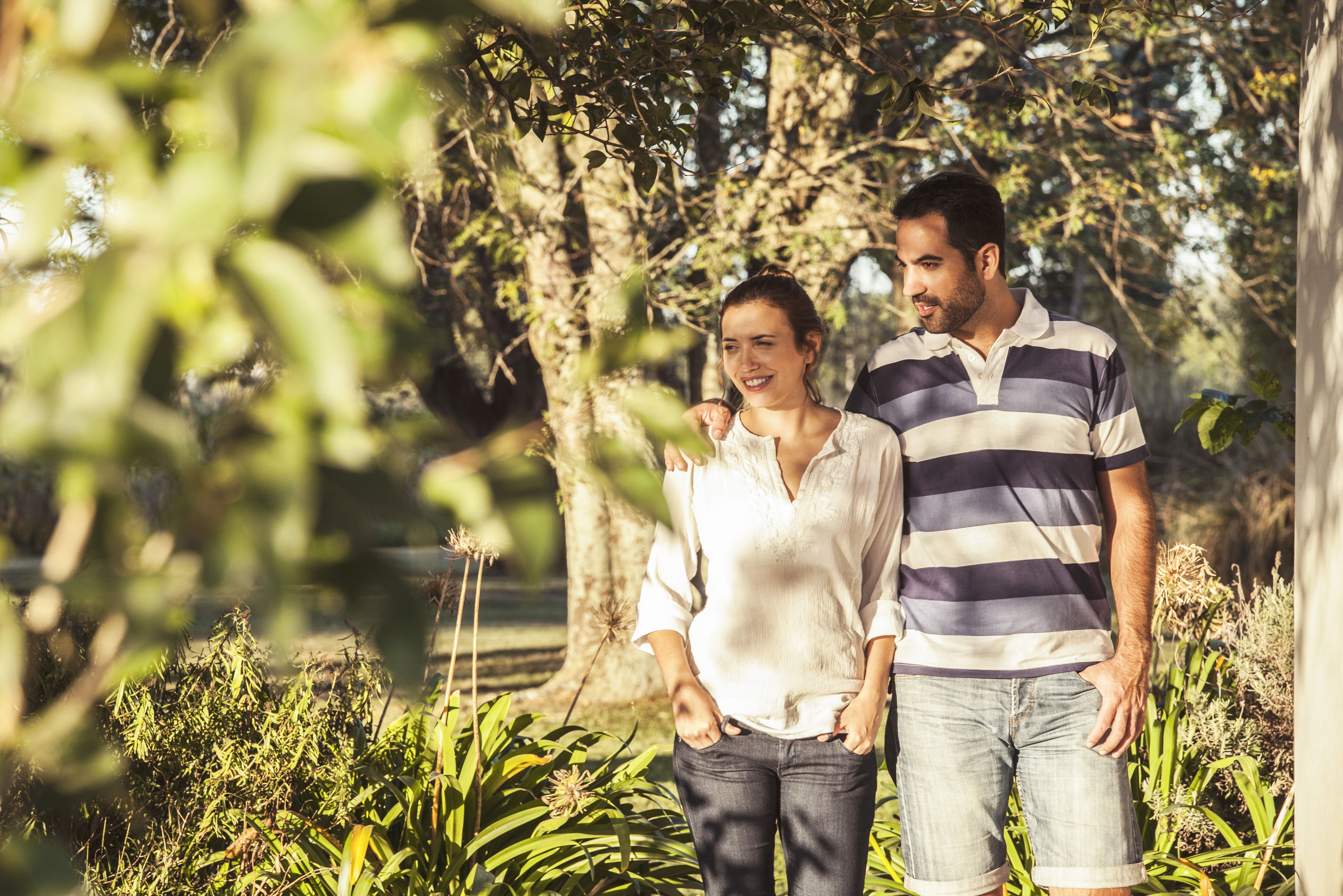 Senior Couple Gardening